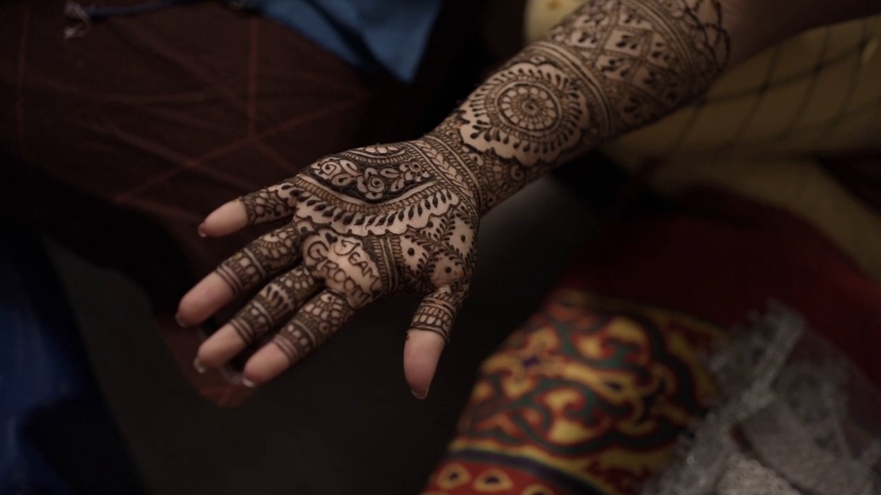 Demo print: a mehndi close-up